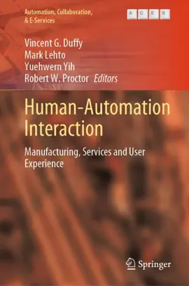 Read: Human-Automation Interaction Book