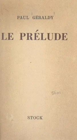 Read: Book Le prélude