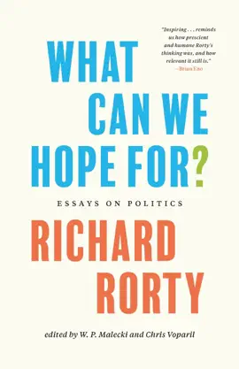 Read: Book What Can We Hope For?