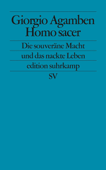 Homo sacer - Giorgio Agamben & Hubert Thüring