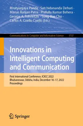 Read: Innovations Book in Intelligent Computing and Communication