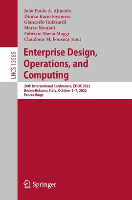 Read: Book Enterprise Design, Operations, and Computing