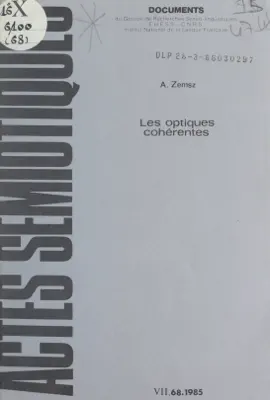 Read: Book Les optiques cohérentes