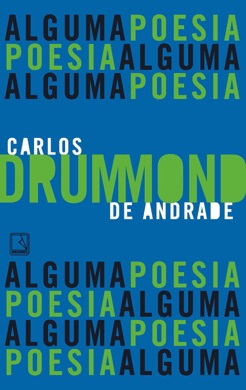 Capa do livro Alguma Poesia de Carlos Drummond de Andrade