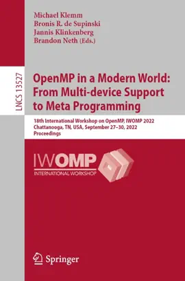 Read: OpenMP Book in a Modern World: From Multi-device Support to Meta Programming