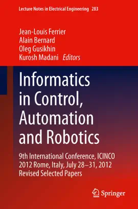 Read: Informatics in Control, Automation and Robotics Book