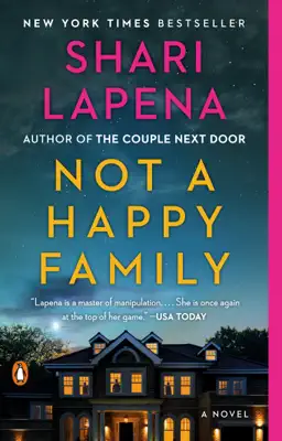 Not a Happy Family by Shari Lapena book