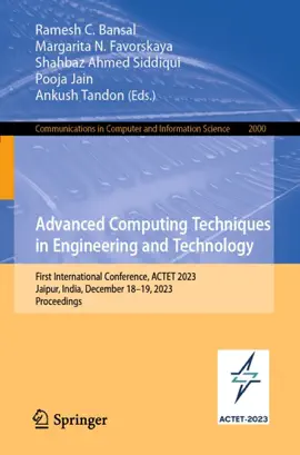 Read: Advanced Computing Techniques in Book Engineering and Technology