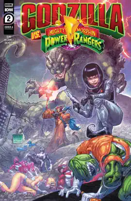 Read: Godzilla vs. Mighty Book Morphin Power Rangers #2