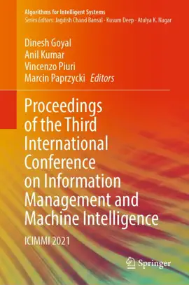 Read: Proceedings Book of the Third International Conference on Information Management and Machine Intelligence
