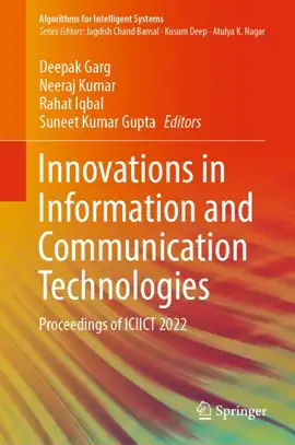 Read: Innovations in Information and Communication Technologies Book