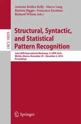 Read: Book Structural, Syntactic, and Statistical Pattern Recognition