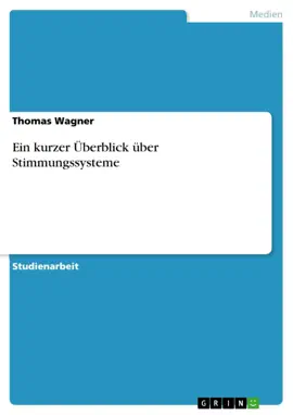 Read: Ein kurzer Book Überblick über Stimmungssysteme