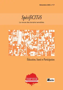 Read: SpécifiCITéS / La revue des terrains sensibles n°17. Éducation, Santé et Participation Book