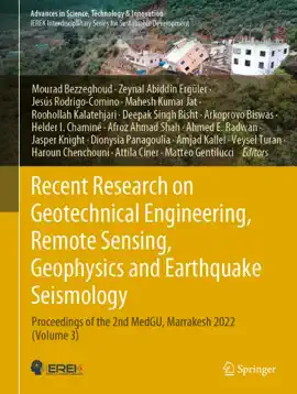 Read: Recent Research on Geotechnical Engineering, Remote Sensing, Geophysics and Earthquake Seismology Book