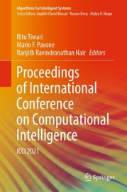 Proceedings of International Conference on Computational Intelligence Ritu Tiwari, Mario F. Pavone & Ranjith Ravindranathan Nair