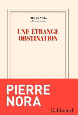 Read: Une étrange obstination Book