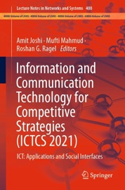 Information and Communication Technology for Competitive Strategies (ICTCS 2021) - Amit Joshi, Mufti Mahmud & Roshan G. Ragel