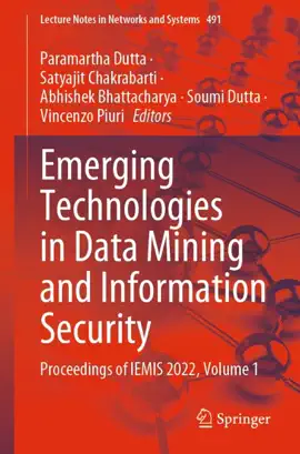 Read: Emerging Technologies in Data Mining and Information Book Security