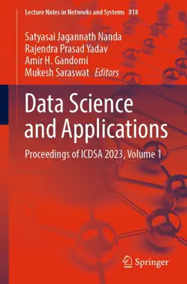 Read: Book Data Science and Applications