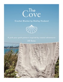 The Cove Crochet Blanket US terms - Shelley Husband