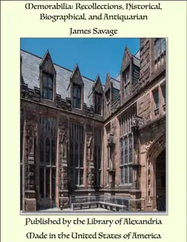 Read: Memorabilia: Book Recollections, Historical, Biographical, and Antiquarian