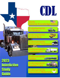 TX CDL Commercial Drivers License Study Guide