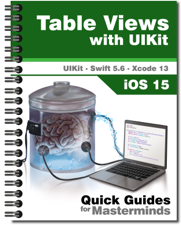 Table Views with UIKit - John D Gauchat Cover Art