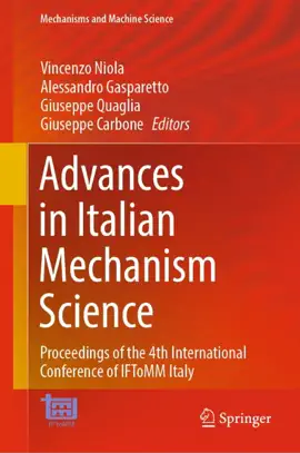 Read: Advances in Italian Mechanism Book Science