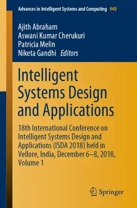 Read: Intelligent Systems Design and Applications Book