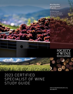 2023 Certified Specialist of Wine Study Guide by Jane Nickles