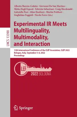 Read: Book Experimental IR Meets Multilinguality, Multimodality, and Interaction