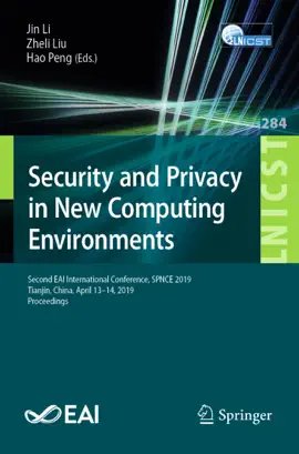Read: Security and Privacy in New Computing Book Environments