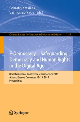 Read: E-Democracy – Safeguarding Democracy and Human Rights Book in the Digital Age