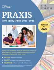 Praxis Core Study Guide 2020–2021 - Cirrus Teacher Certification Exam Prep Team Cover Art