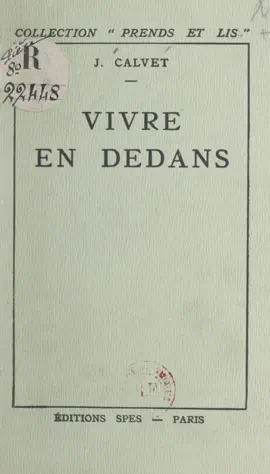 Read: Vivre en dedans Book