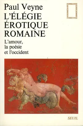 Read: Book L'Elégie érotique romaine. L'amour, la poésie et l'Occident