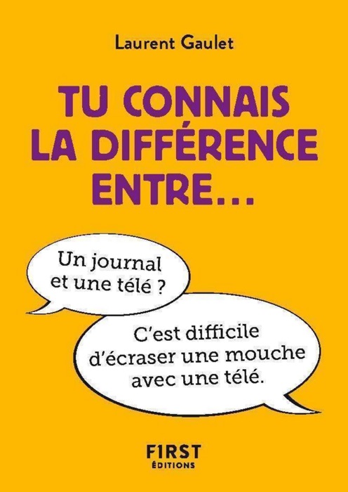 Petit livre - tu connais la différence entre...