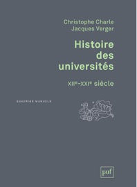 Histoire des universités - Jacques Verger & Christophe Charle