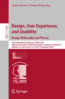 Read: Book Design, User Experience, and Usability. Design Philosophy and Theory