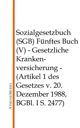 Read: Sozialgesetzbuch (SGB) - Fünftes Buch Book (V)