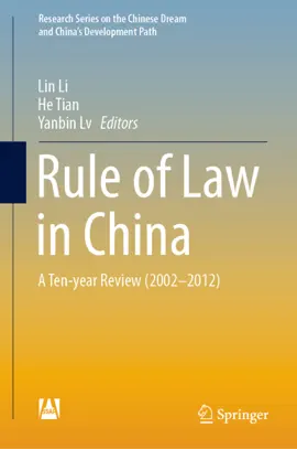 Read: Rule Book of Law in China