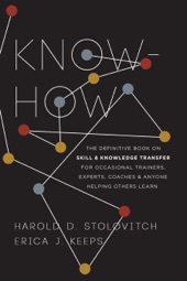 Book cover for Know-How by Harold D. Stolovitch & Erica J. Keeps