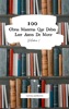 Book 100 Obras Maestras Que Debes Leer Antes De Morir: Vol. 1