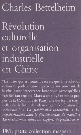 Read: Book Révolution culturelle et organisation industrielle en Chine