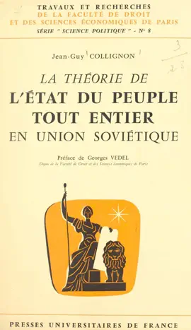 Read: La théorie de l'État du peuple tout entier en Union soviétique Book