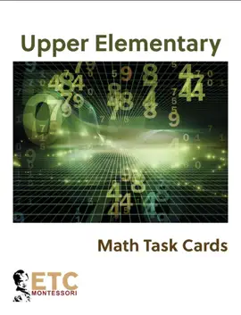 Upper Elementary Advanced Math Task Cards