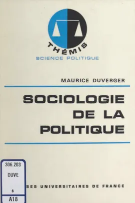 Read: Sociologie de la Book politique