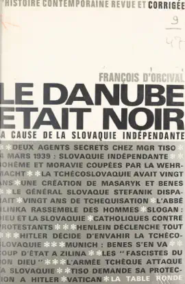 Read: Book Le Danube était noir