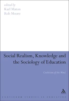 Read: Social Realism, Knowledge and Book the Sociology of Education
